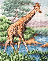 Набор для вышивания Anchor Giraffe 23*18 см MEZ PCE965