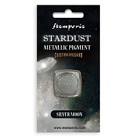 Красящий пигмент порошок Stardust Pigment  серебряный STAMPERIA KAPRB04