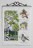 Набор для вышивания Anchor Birch and Birds  Береза и птицы 35*45 см MEZ Венгрия 9240000-02107