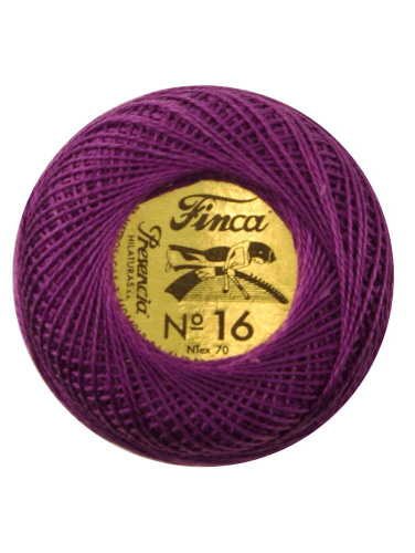 Мулине Finca Perle Жемчужное  №16 однотонный цвет 2627 смотреть фото