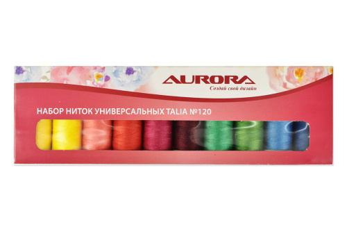Фото набор ниток универсальных talia №120 арт au-1205 на сайте ArtPins.ru
