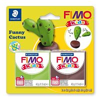 Набор полимерной глины FIMO kids kit детский набор “Веселый кактус” Fimo 8035 13