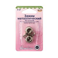 Зажим для шнура 6 мм круглый Hemline 459.NK/G002