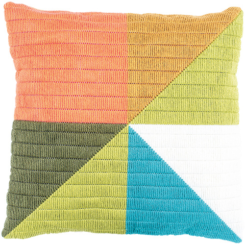 Набор для вышивания подушки Цветный треугольники  VERVACO PN-0194768 смотреть фото