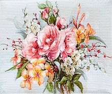 Набор для вышивания Букет цветов Luca-S BA2364