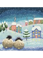 Набор для вышивания "There's Snow Place Like Home"