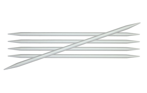 Спицы чулочные Basix Aluminum 4 мм 15 см KnitPro 45105