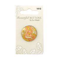 Пуговицы Beautiful Buttons Pink Swirl  Blumenthal Lansing 1012