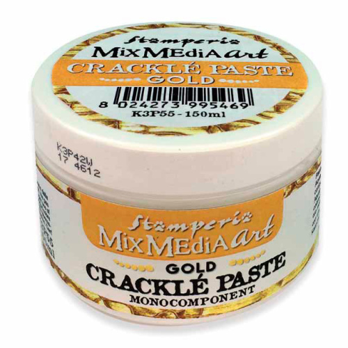 Паста для создания трещин моно-компонент Crackle Paste серия Mix Media STAMPERIA K3P55 фото