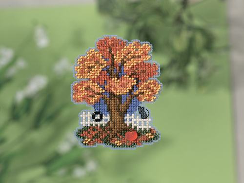 Набор для вышивания бисером Осеннее дерево смотреть фото