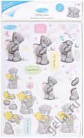 Набор бумаги с высечкой Пасхальный кролик ME TO YOU Docrafts MTY169011