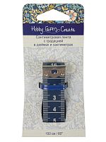 Сантиметровая лента с градацией в дюймах и сантиметрах 150 см 60  Hobby Gift Create Hemline HGC255.01