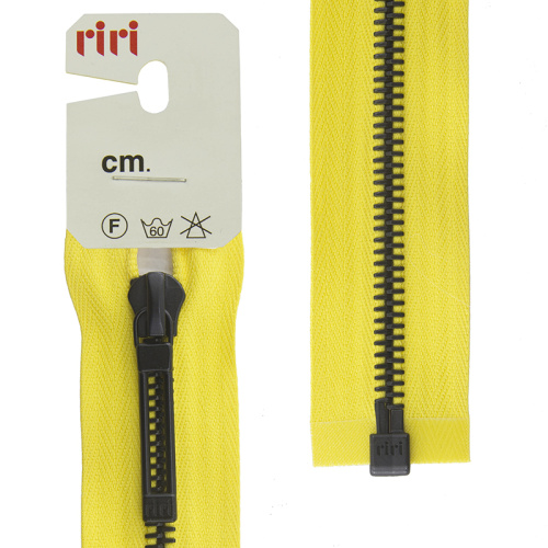 Купить Молнии riri звено BI слайдер STAB разъёмная 1 замок 6 мм 70 см цвет 2304 желтый фото