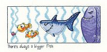 Набор для вышивания Большая рыбка  HERITAGE PUBF1385E