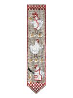 Набор для вышивания закладки Bookmark Hens  Курочки  le boheur des dames 4561