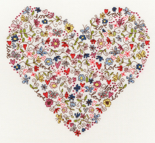Набор для вышивания Love Heart (Любимое сердце) смотреть фото