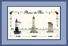 Набор для вышивания Phares De Mer Морские маяки le boheur des dames 1133