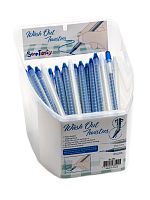 Маркер для ткани смывающийся водой, набор 96 шт в прикассовом стенде