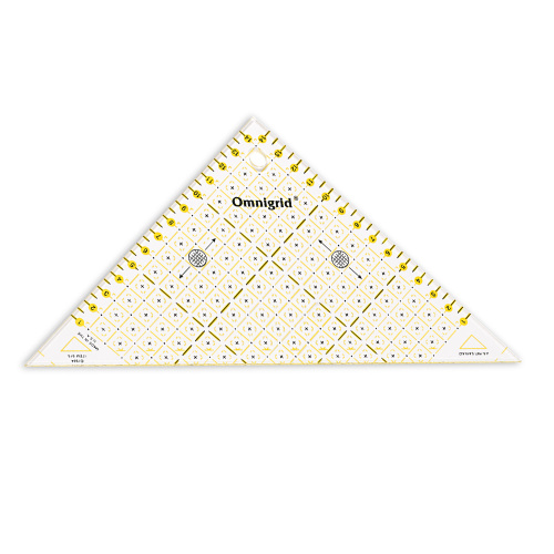 Проворный треугольник с сантиметровой шкалой для 1/2 квадрата до 15 см 1 шт 611314