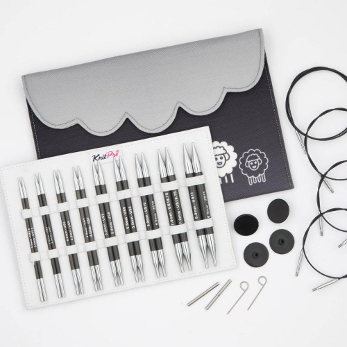 Набор съемных спиц Karbonz Deluxe 13 см KnitPro 41635