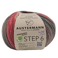 Пряжа Step 6 Irish Rainbow Colours 75% шерсть 25% полиамид 410 м 150 г Austermann 97826-0678