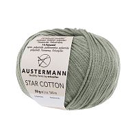 Пряжа Star Cotton 97% хлопок 2% полиэстер 1% полиамид 50 г 160 м Austermann 90325-0014