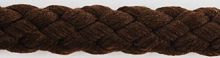 Шнур PEGA полиэстровый, цвет коричневый, 6,0 мм