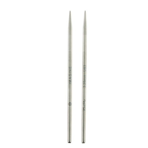 Спицы съемные Mindful 3.25 мм 13 см нержавеющая сталь серебристый 2 шт в упаковке KnitPro 36152
