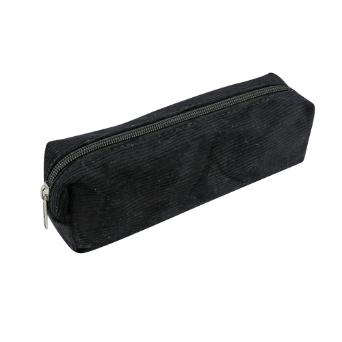 Купить пенал для ручек pencil case на молнии 22 х 7 х 7 см вельвет черный online 03996/6 фото