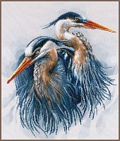 Набор для вышивания Great blue herons LANARTE PN-0185890