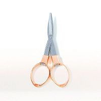 Ножницы складные длина 10 см металл цвет серебристый розовое золото KnitPro 11286