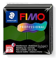 Полимерная глина FIMO "Professional", уп. 57 г, цвет зеленый лист
