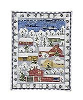 Набор для вышивания Снежные домики  Haandarbejdets Fremme 30-4136