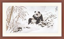 Набор для вышивания Панда и бамбук XIU Crafts 2032103