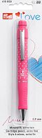 Серия Prym Love - Механический карандаш с 2 грифелями диаметром 0.9 мм ярко-розовый Prym 610850