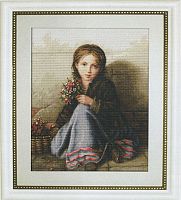 Набор для вышивания Портрет девочки - B513