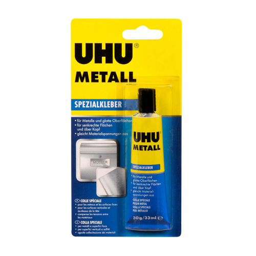 Клей контактный для металлов UHU Metall 30 г 46670 фото