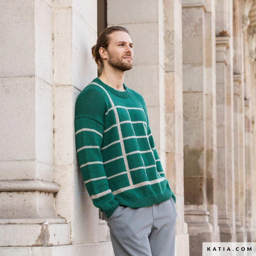 Купить журнал с моделями по пряже katia woman-man sport №119 6307 фото 6