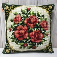 Набор для вышивания подушки Розы - PN-0008577
