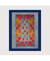 Набор для вышивания коврика: FLEURI ANEMONES  Цветы Анемоны  le boheur des dames 3655