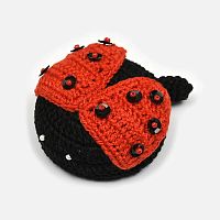 Рулетка Lantern Moon Божья коровка с сантиметровой и дюймовой шкалой длина 150 см KnitPro 350636