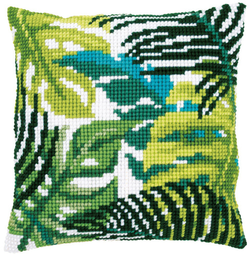 Набор для вышивания подушки Ботанические листья - PN-0166284 смотреть фото