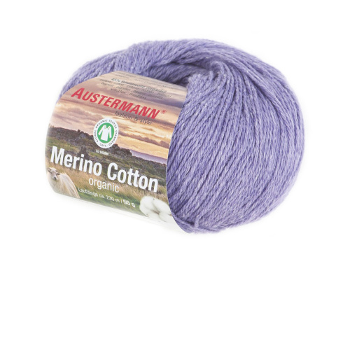 Пряжа Merino Cotton organic 55% шерсть 45% хлопок 50 г 230 м Austermann 98311-0016 фото