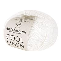 Пряжа Cool Linen 67% лиоцелл 33% лен 50 г 140 м Austermann 90346-0001
