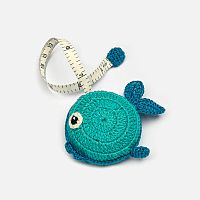 Рулетка Lantern Moon Рыбка с сантиметровой и дюймовой шкалой длина 150 см KnitPro 350635