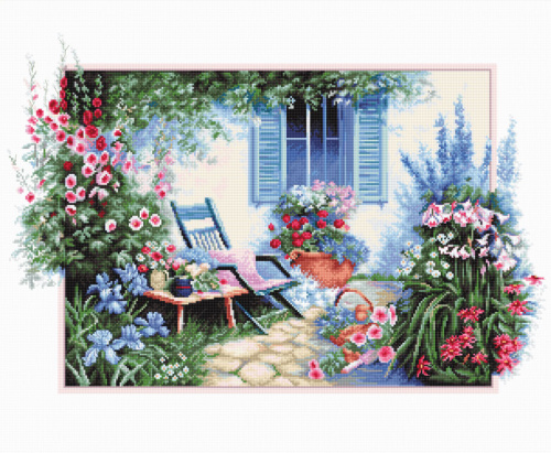 Набор для вышивания Цветочный сад смотреть фото