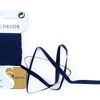 Лента для вышивания 4 мм 5 м цвет 15 темно-синий Safisa P111-4мм-15