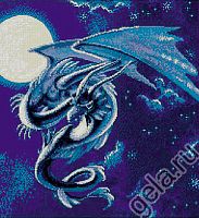 Набор для вышивания Лунный дракон KUSTOM KRAFTS NNT-021