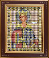 Икона Св. Екатерина набор для вышивания бисером Galla Collection М214