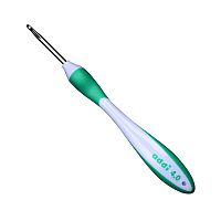 Крючок вязальный с эргономичной пластиковой ручкой addiSwing Maxi № 4 17 см